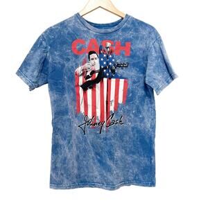 Johnny Cash American Flag T Shirt Sz XL